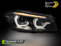 Preview: LED Angel Eyes Scheinwerfer für BMW 5er F10/F11 Lim./Touring 10-13 schwarz dynamisch